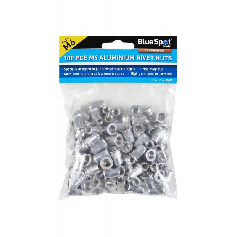 Blue Spot Tools Aluminium M6 Rivnut Rivet Nut Inserts 100pk 40620 Bluespot Best Pirce ???? Blue Spot Tools Aluminium M6 Rivnut Rivet Nut Inserts 100pk 40620 Bluespot ⌛ -Silverline Tools Shop unnamed file 585