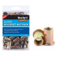 Deals ???? Blue Spot Tools Blue Spot Threaded M10 Rivet Nut Rivnut Nutsert Rivetnut 40614 ✨