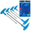 New ✨ Blue Spot Tools T Handle Torx Driver 6 Piece Set 12183 Bluespot ????