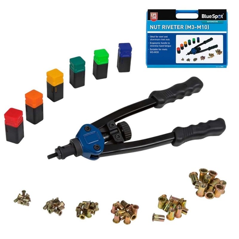 Blue Spot Tools Threaded Rivnut Nutsert Rivet Nut Tool 09104 Brand new ???? Blue Spot Tools Threaded Rivnut Nutsert Rivet Nut Tool 09104 ???? -Silverline Tools Shop unnamed file 652