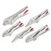 Top 10 💯 Crescent Locking Plier Long Nose And Curved Jaw 5pc Set CLP5SETN ❤️