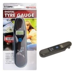 Buy 😉 Roadster Car Accessories Roadster Digital Tyre Pressure Reading Gauge 81515C ✔️