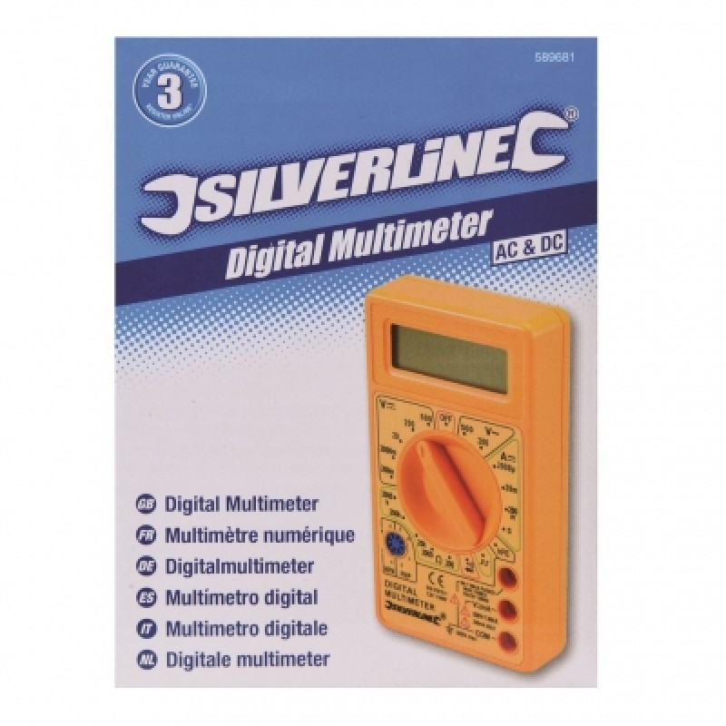Silverline Digital Multimeter 589681 Brand new ???? Silverline Tools Silverline Digital Multimeter 589681 ???? -Silverline Tools Shop unnamed file 766