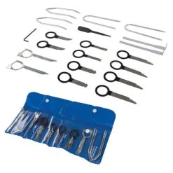 Hot Sale 😍 Silverline Tools Silverline Radio Removal Key Tool 20pc Kit 333101 👍