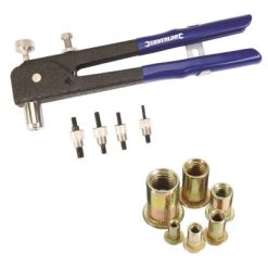Cheapest ???? Silverline Tools Silverline Threaded Rivnut Nutsert Rivet Nut Insert Tool 633942 ✨