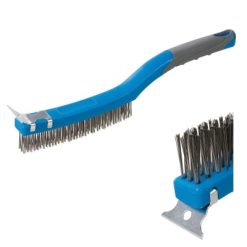 Promo ???? Sealants And Tools Direct Stainless Steel Wire Brush And Scraper 156914 ????