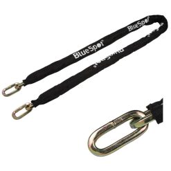 Cheapest ❤️ Blue Spot Tools Blue Spot Square Link Security Padlock Chain 10mm 6ft Long 77080 ✔️