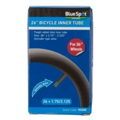 Brand new 😀 Blue Spot Tools 26 Inch Bicycle Rubber Tyre Inner Tube 92000 Bluespot 🔥