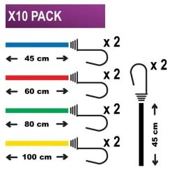 Brand new 🛒 Master Lock Mixed Size Bungee Cords 10 Piece Set XMS22BUNG10 ⌛ -Silverline Tools Shop unnamed file 989