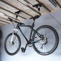 Best Sale 👍 Roadster Car Accessories Roadster Bicycle Hanging Bike Cycle Hoist Storage Lift 81387C 🔥